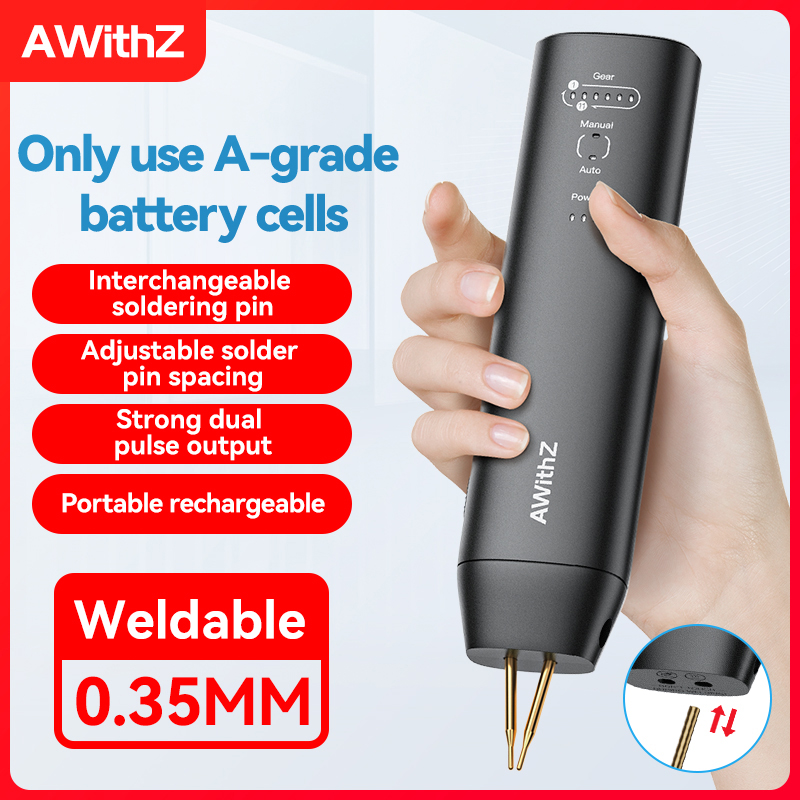 Diy Electronics Spot Welder - AWithZ-soldador por puntos ajustable de 90