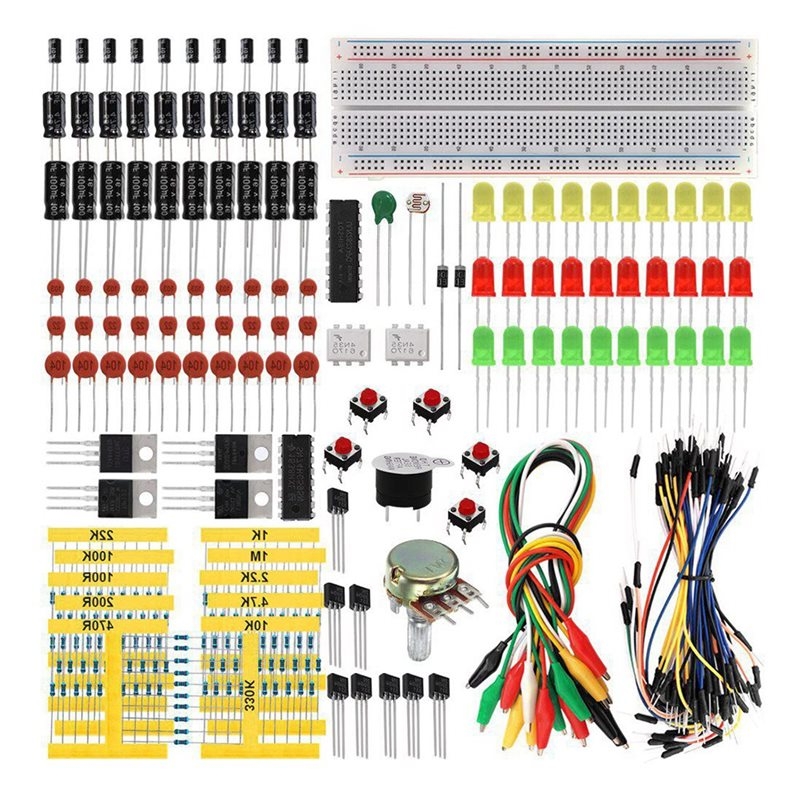 Diy Electronics Basics - Kit de Aprendizaje de Electrónica DIY