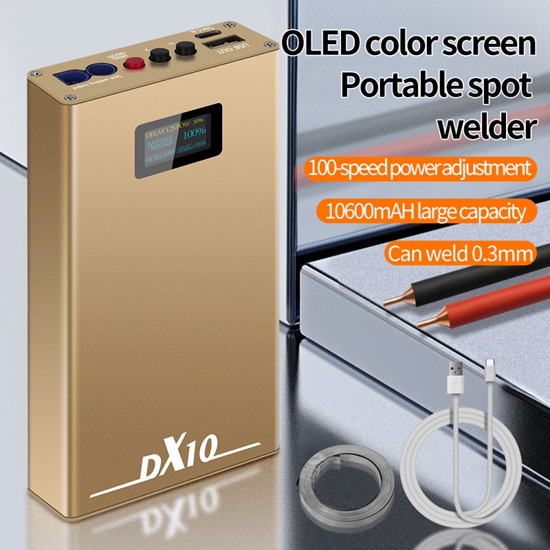 Diy Electronics Spot Welder - Máquina soldadora por puntos portátil DX10