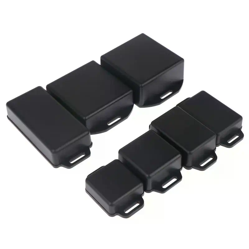 Diy Electronics Set - Juego de cajas de plástico negro