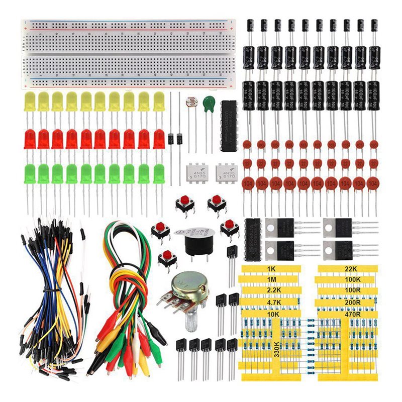 Diy Electronics Basics - Kit de aprendizaje de electrónica DIY