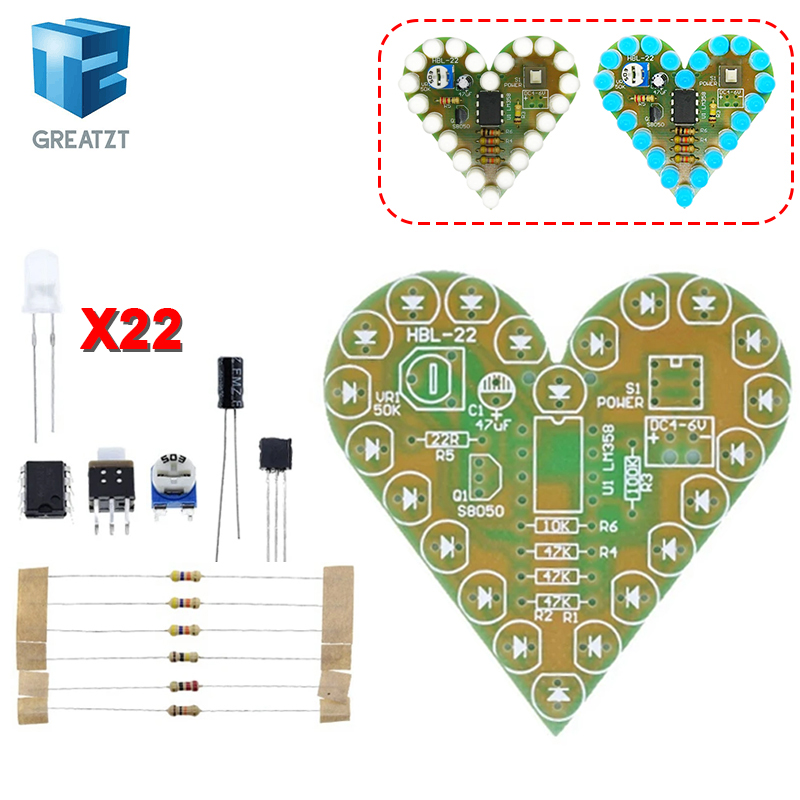 Diy Electronics Lab - Kit DIY de Lámpara LED con