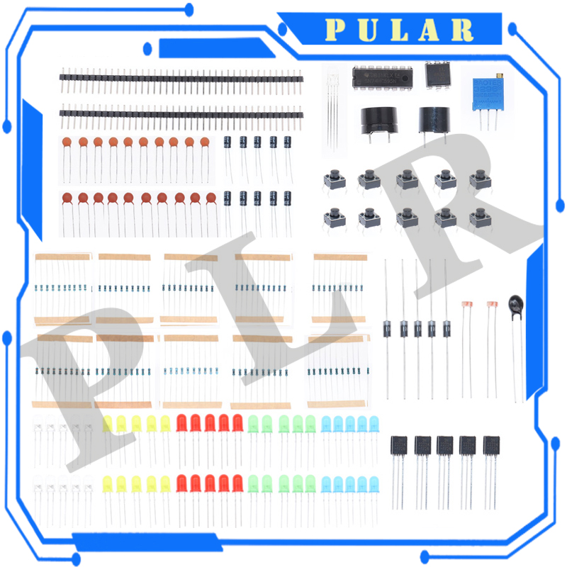 Diy Electronics Basics - PLR Diy nuevos componentes electrónicos Kit