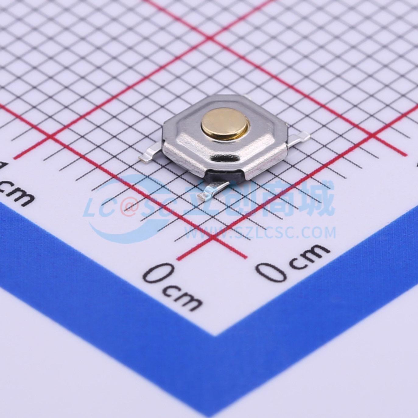Push Button Tactile - 285 piezas TS-1087S-01526 SMD 5.2x5.2mm SPST