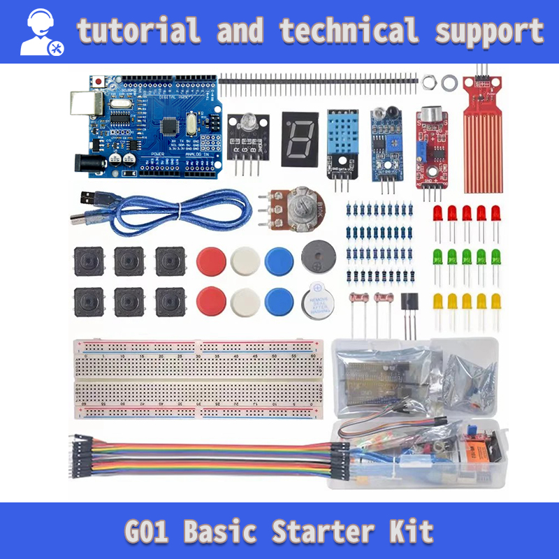 Diy Electronics Basics - Kit básico de iniciación para proyectos