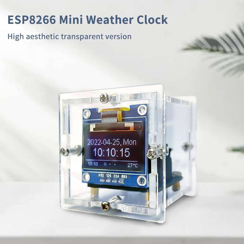 Kit de Reloj Meteorológico Min - Diy Electronics Project Kit reseña y precio