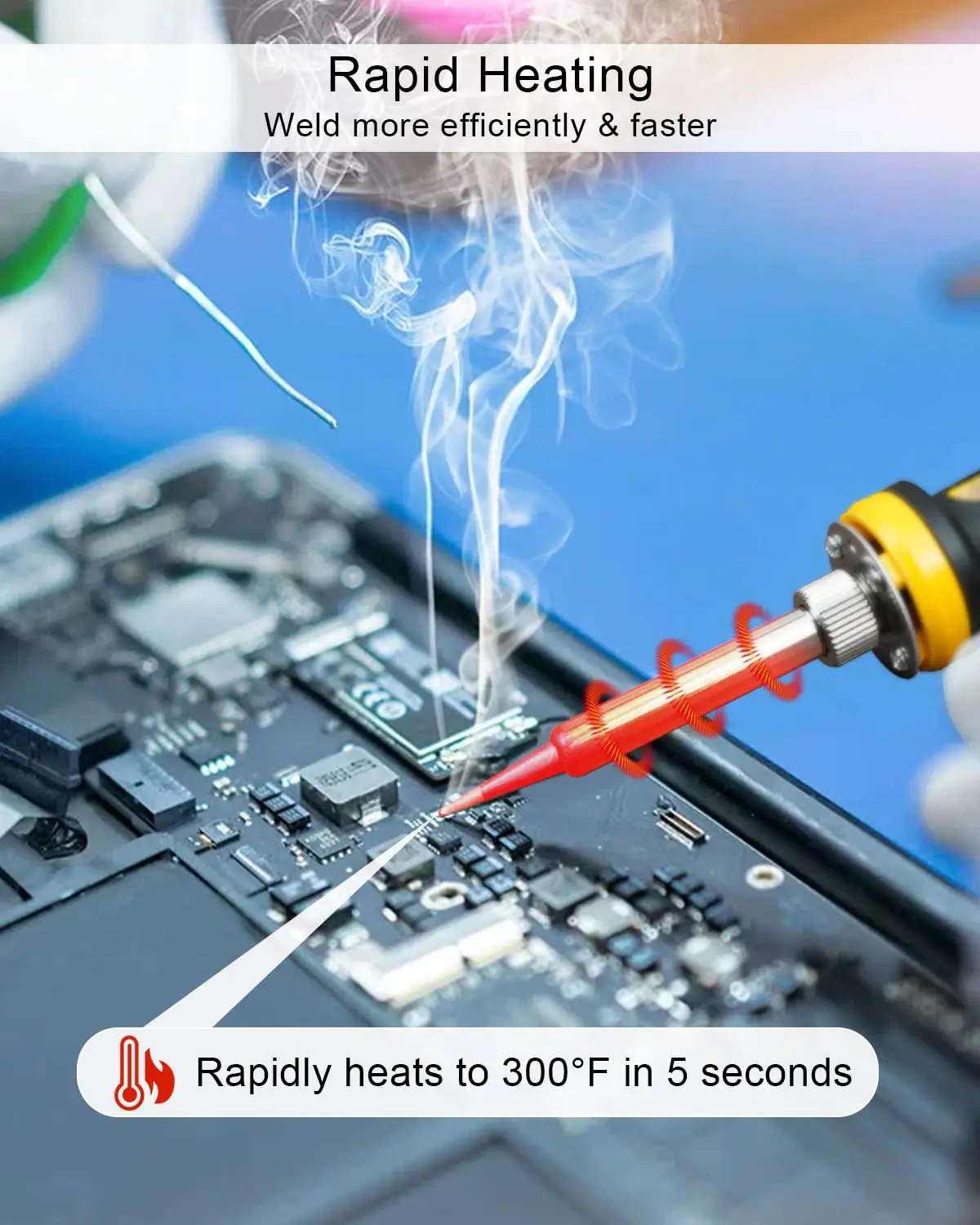 Kit de soldador portátil Compa - Diy Electronics Set reseña y precio