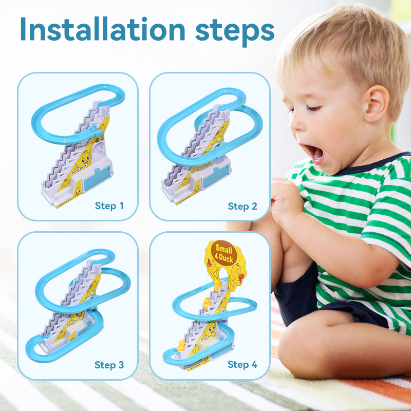 Juguetes de pista de escaleras - Diy Electronics Game reseña y precio