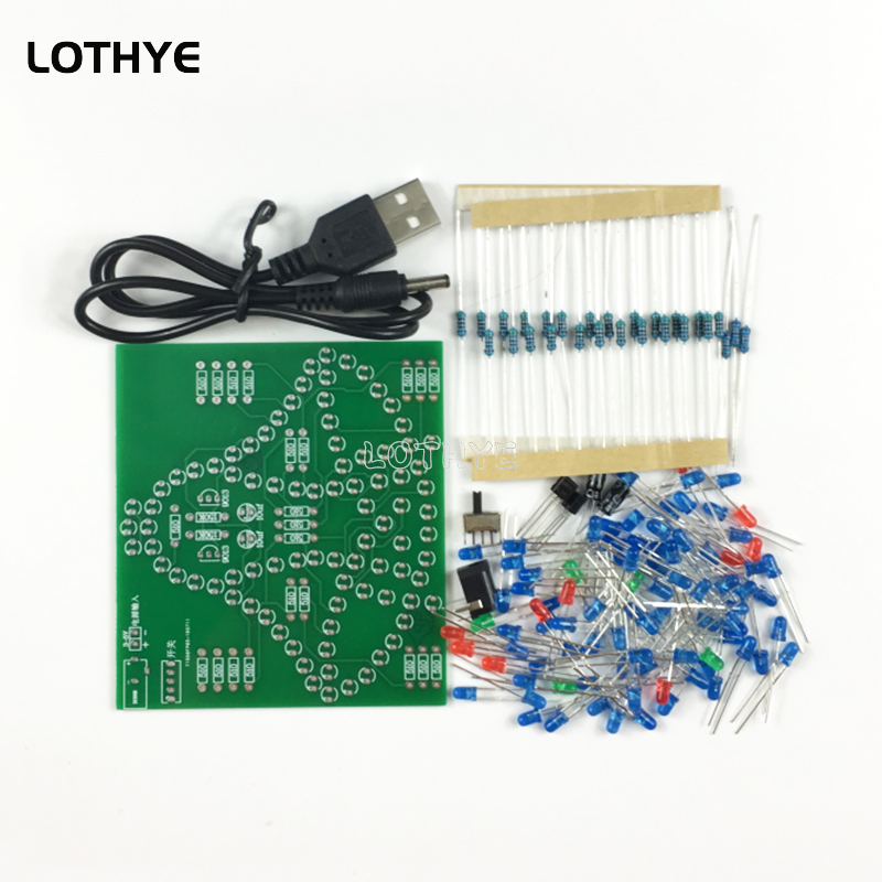 DC 3-5V luz LED columpio caril - Diy Electronics Lab reseña y precio