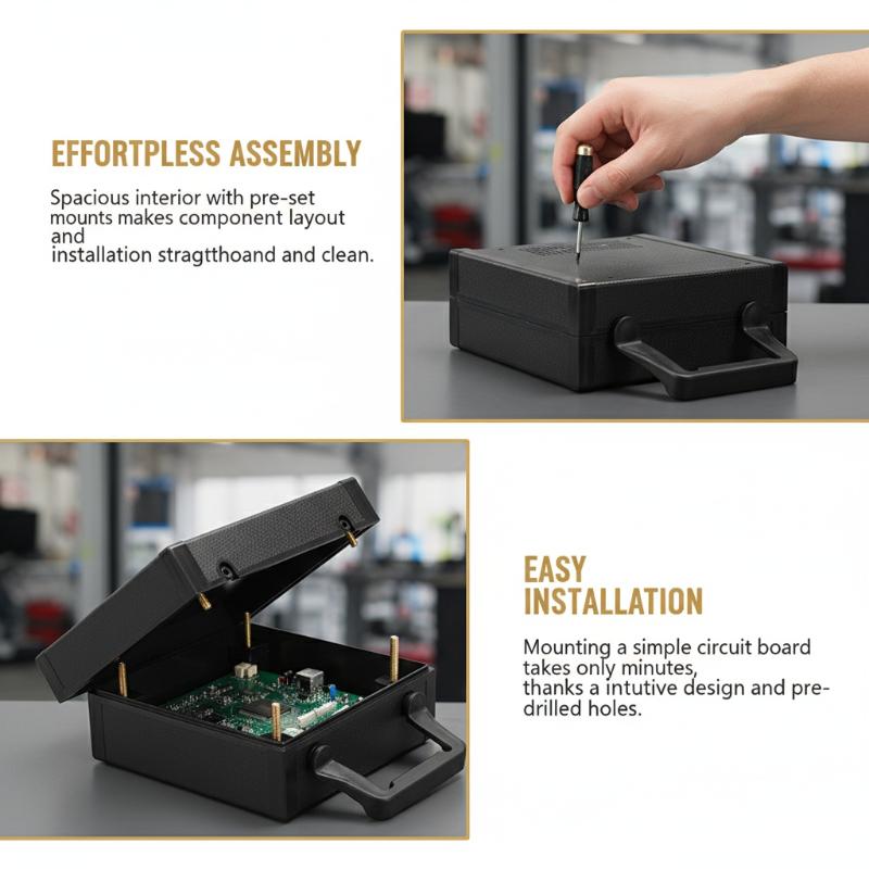 Caja de Plástico Impermeable p - Diy Box Electronics Mall reseña y precio
