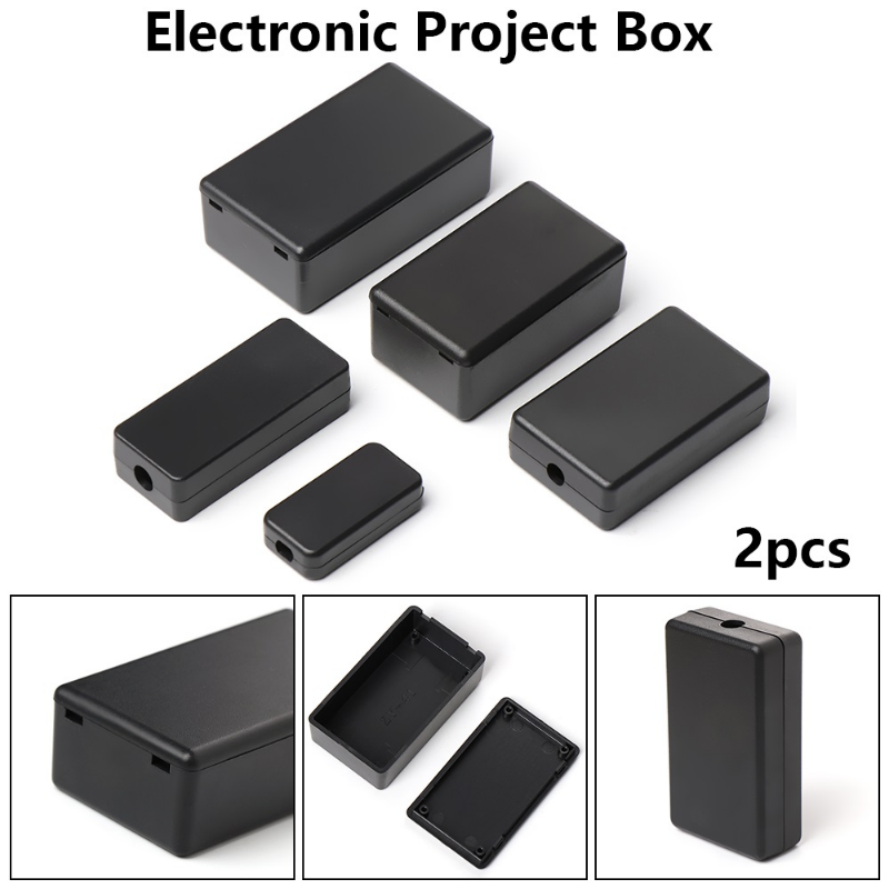 Caja negra impermeable de plás - Diy Electronics Box reseña y precio