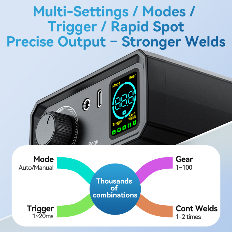 Awithz-soldador por puntos de  - Diy Electronics Spot Welder reseña y precio