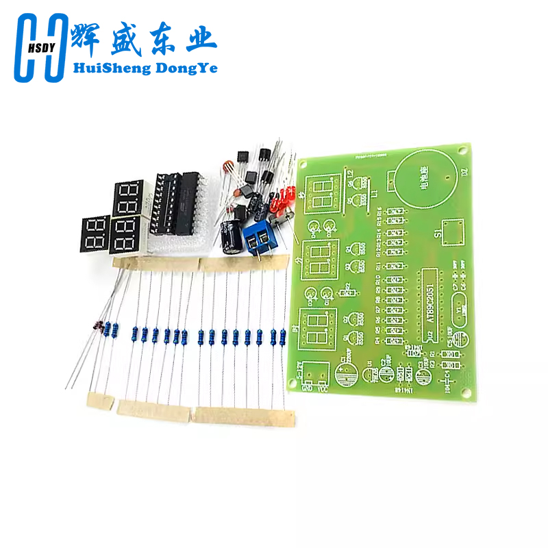 Kits de bricolaje AT89C2051 re - Diy Electronics Youtube reseña y precio