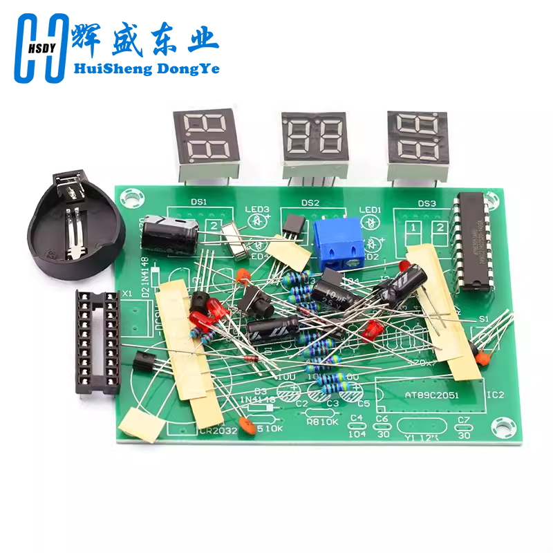 Kits de bricolaje AT89C2051 re - Diy Electronics Youtube reseña y precio