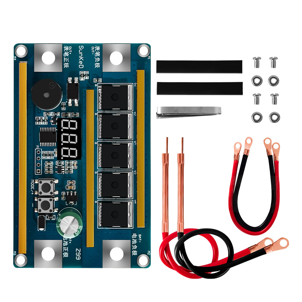 Soldadora de Puntos de 12V, Pl - Diy Electronics Spot Welder reseña y precio