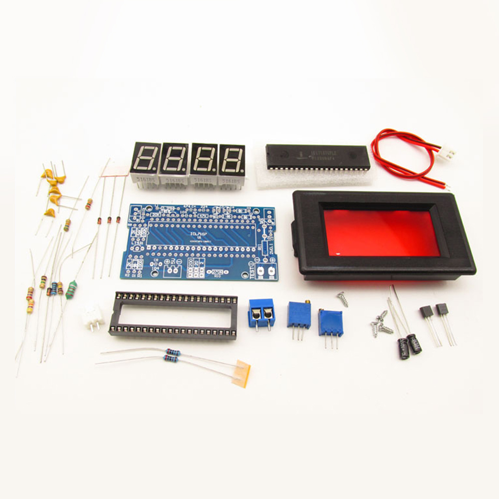 Kit de Voltímetro ICL7107, Pie - Diy Electronics Project Kit reseña y precio