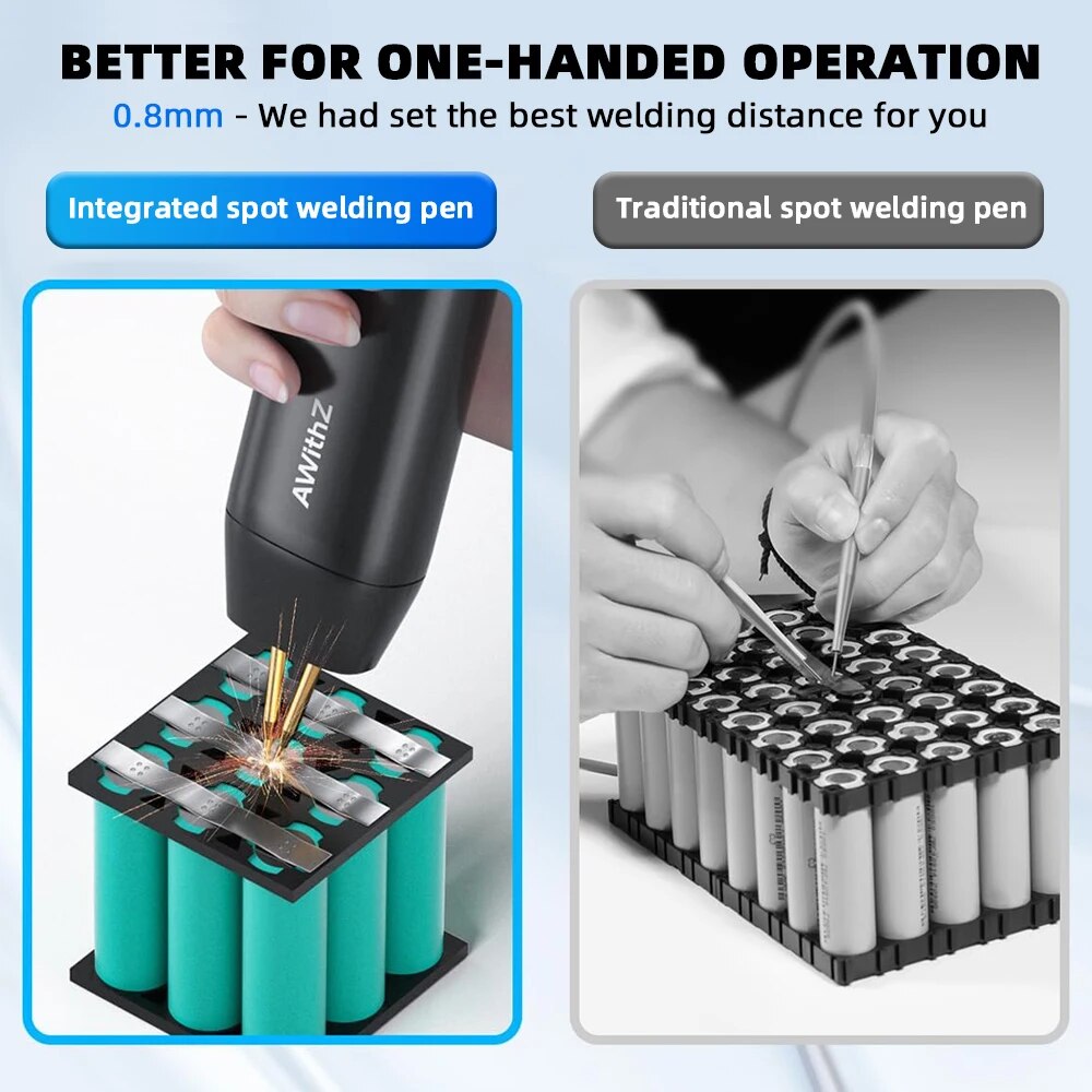 AWithZ-soldador por puntos aju - Diy Electronics Spot Welder reseña y precio