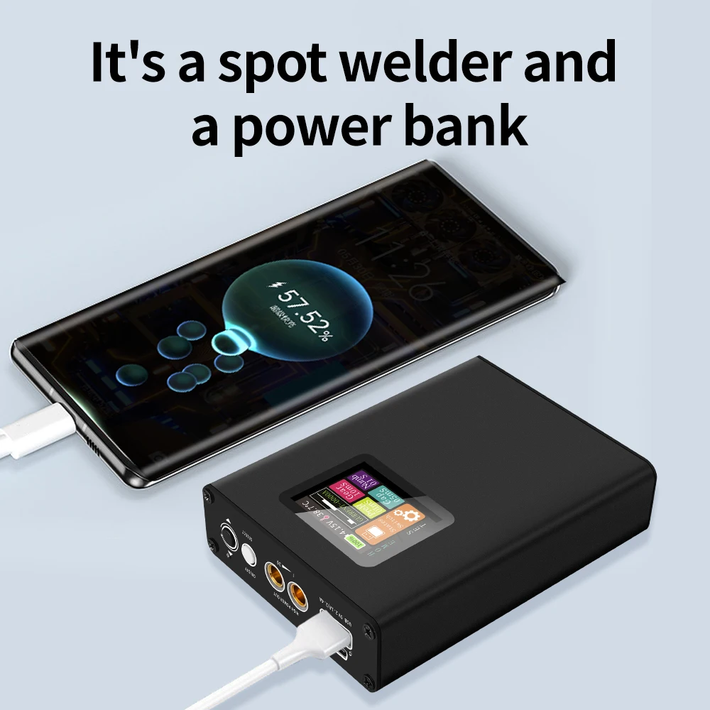 Soldador por Puntos con Pantal - Diy Electronics Spot Welder reseña y precio