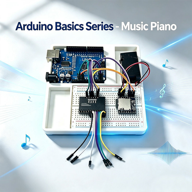 Kit Electrónico de Piano Music - Diy Electronics Basics reseña y precio