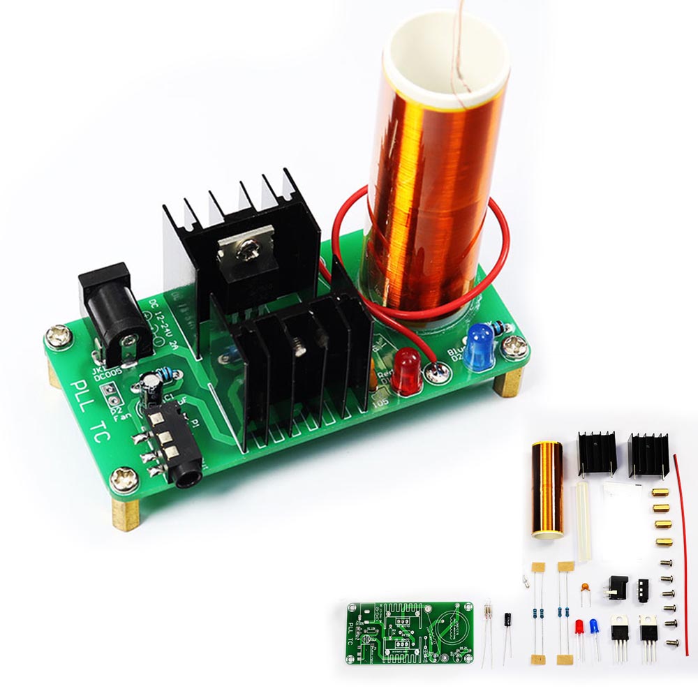 Kit de bobina de Tesla musical - Diy Electronics Project Kit reseña y precio