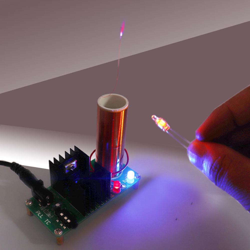 Kit de bobina de Tesla musical - Diy Electronics Project Kit reseña y precio