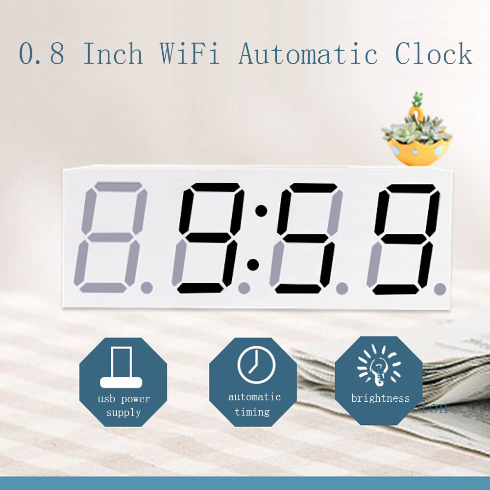 Módulo de Reloj WiFi con Tubo  - Diy Electronics Youtube reseña y precio