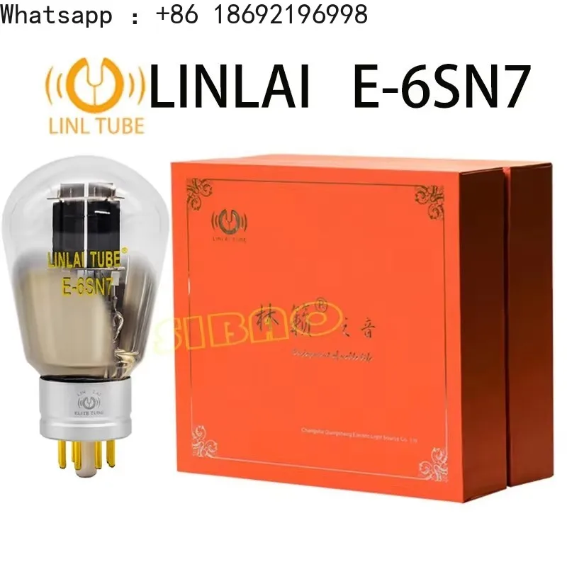 Válvula de vacío LINLAI 6SN7 E - Diy Electronics Youtube reseña y precio