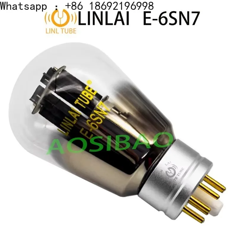 Válvula de vacío LINLAI 6SN7 E - Diy Electronics Youtube reseña y precio