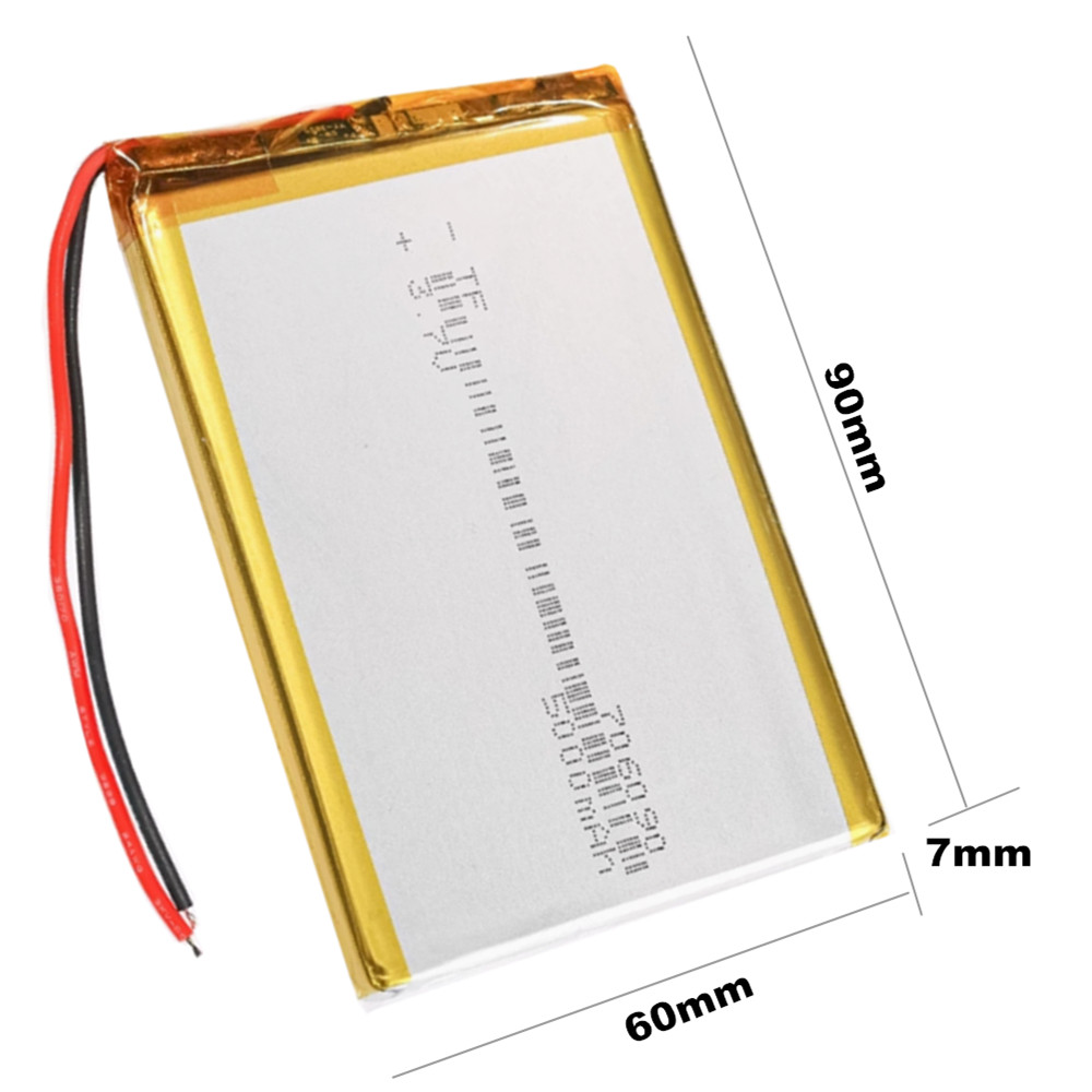 1-10 piezas 3,7 V 5000 mAh 706 - Diy Electronics Book reseña y precio