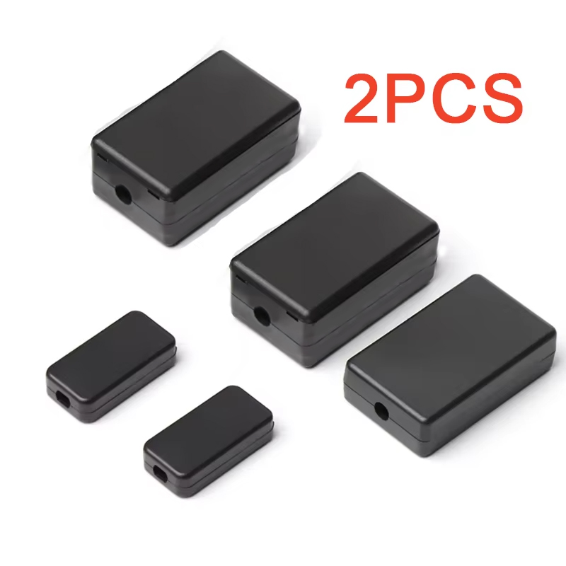 Caja negra de plástico imperme - Diy Electronics Box reseña y precio