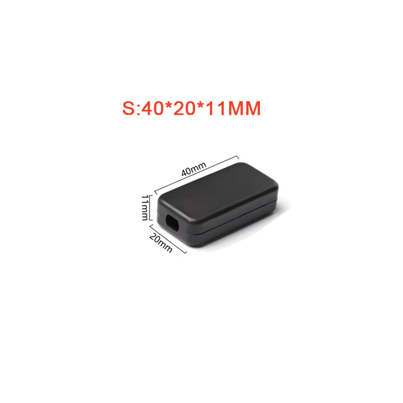 Caja negra de plástico imperme - Diy Electronics Box reseña y precio