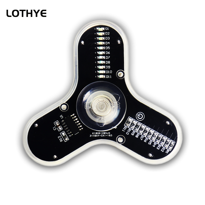LED Fidget Spinner fabricación - Diy Electronics Soldering Kit reseña y precio