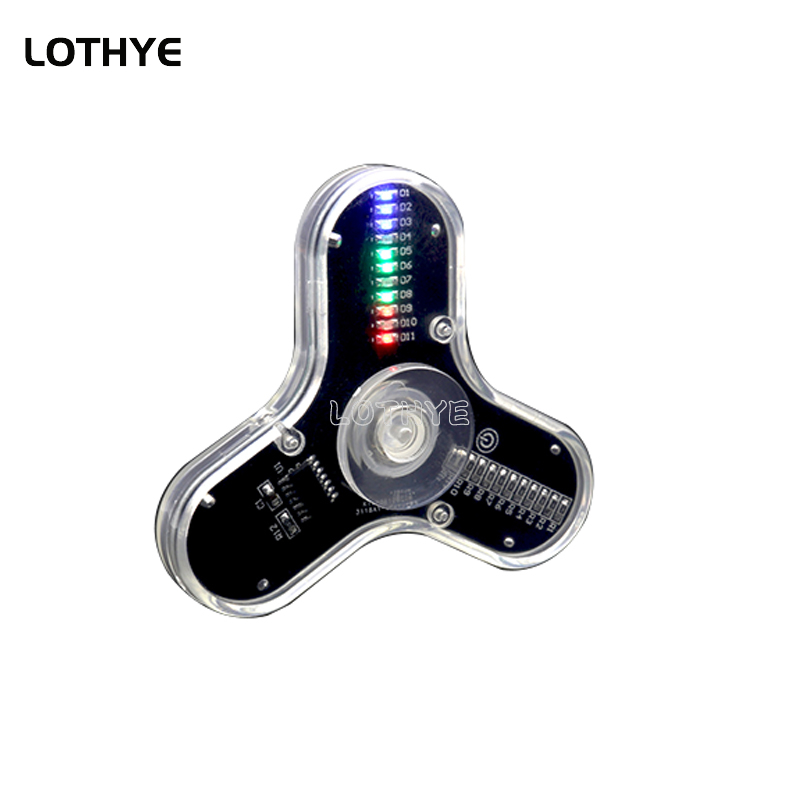 LED Fidget Spinner fabricación - Diy Electronics Soldering Kit reseña y precio