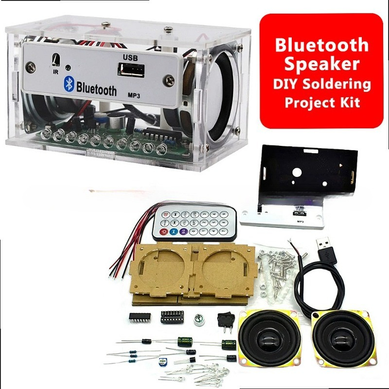 Kit Electrónico de Altavoz Blu - Diy Electronics Rack reseña y precio