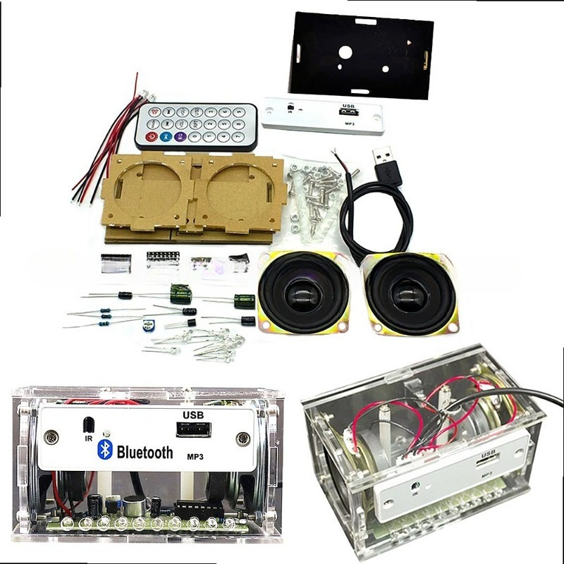 Kit Electrónico de Altavoz Blu - Diy Electronics Rack reseña y precio