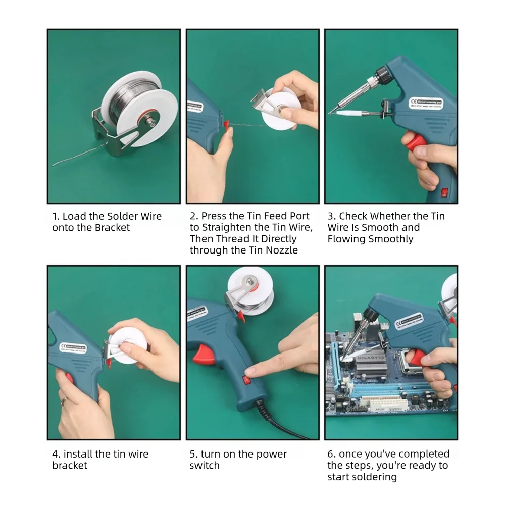 Soldador de temperatura ajusta - Diy Electronics Soldering Kit reseña y precio