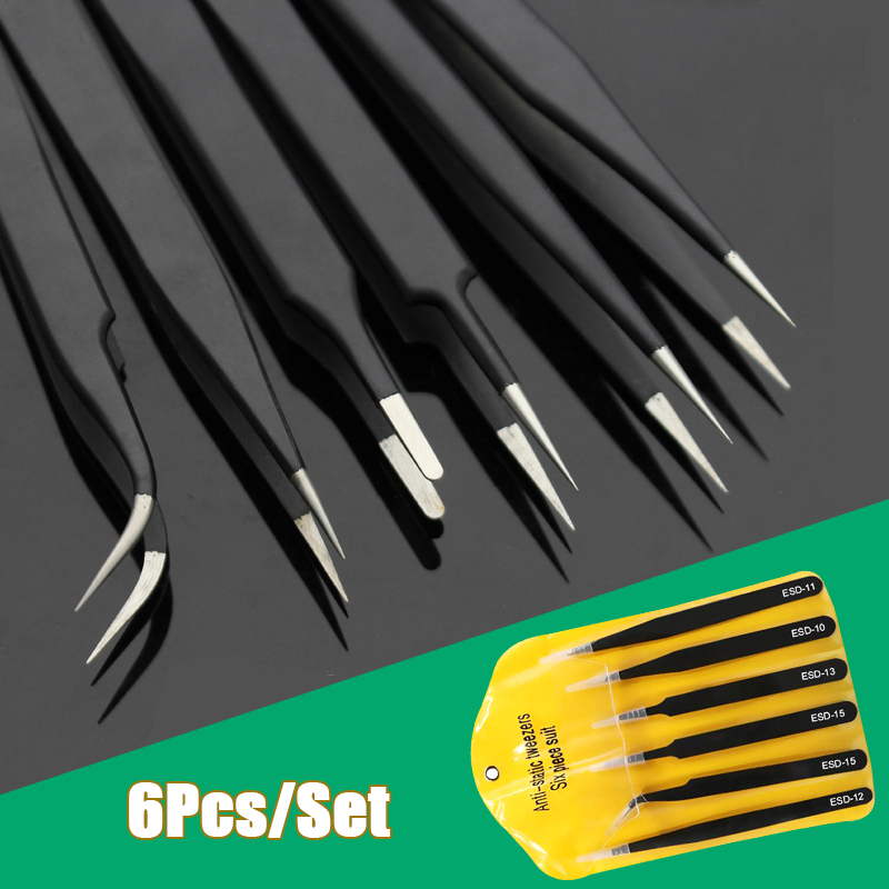 Juego de pinzas largas de prec - Diy Electronics Soldering Kit reseña y precio