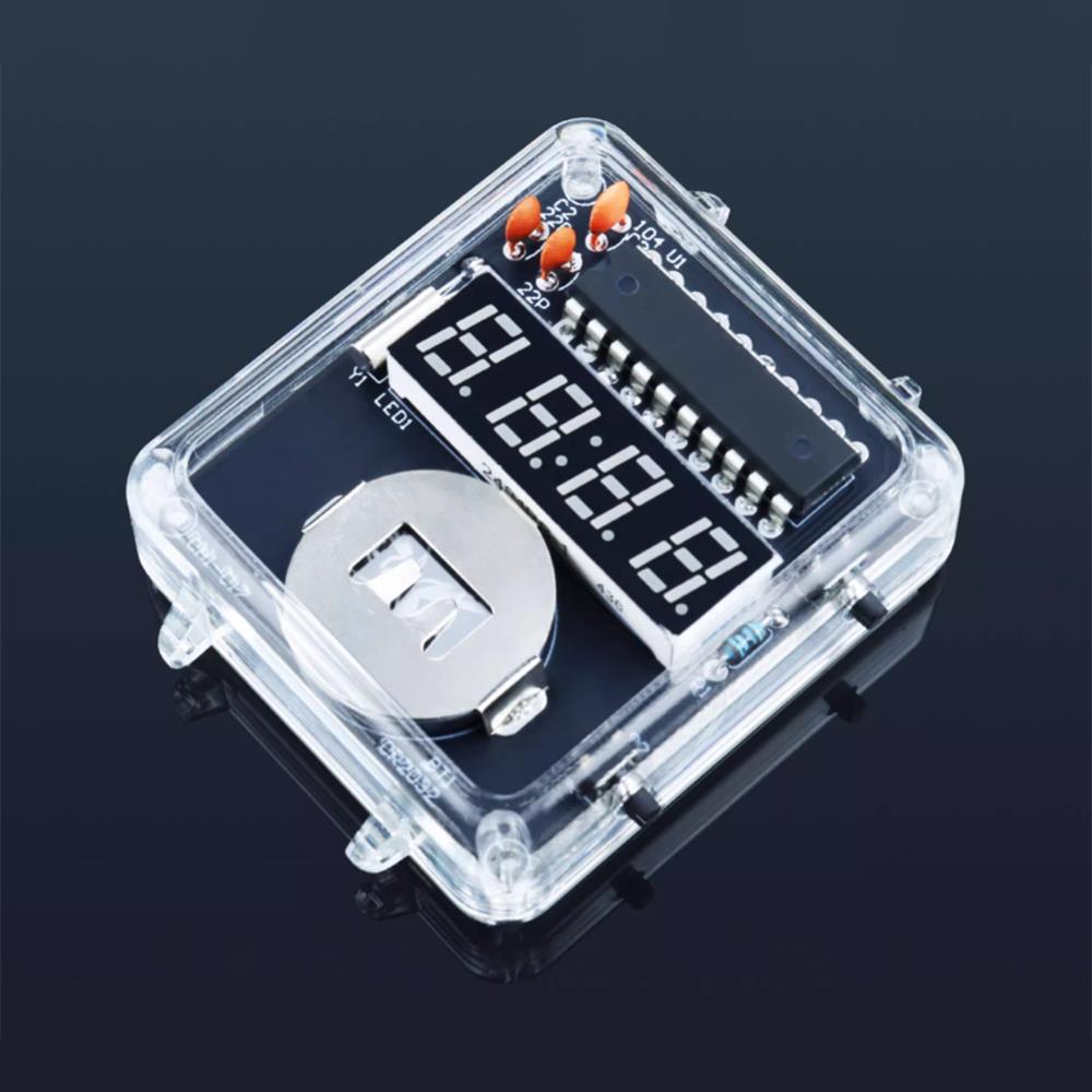 Kit de reloj electrónico LED D - Diy Electronics Youtube reseña y precio