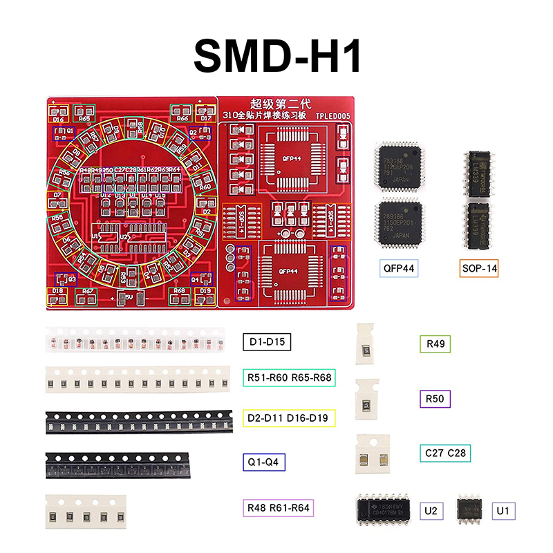 Juego de dos piezas de práctic - Diy Electronics Basics reseña y precio