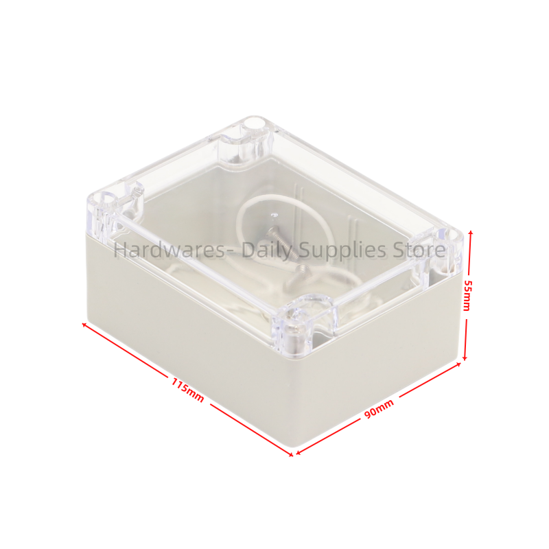 Caja de plástico impermeable d - Diy Electronics Box reseña y precio