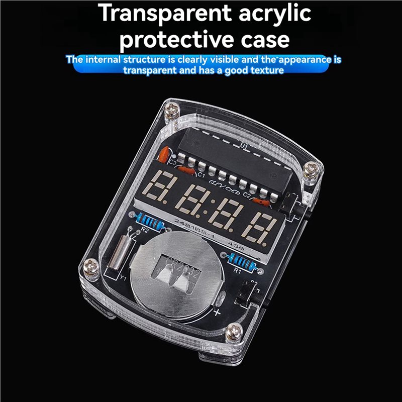 2X Kit de reloj LED DIY, reloj - Diy Electronics Project Kit reseña y precio