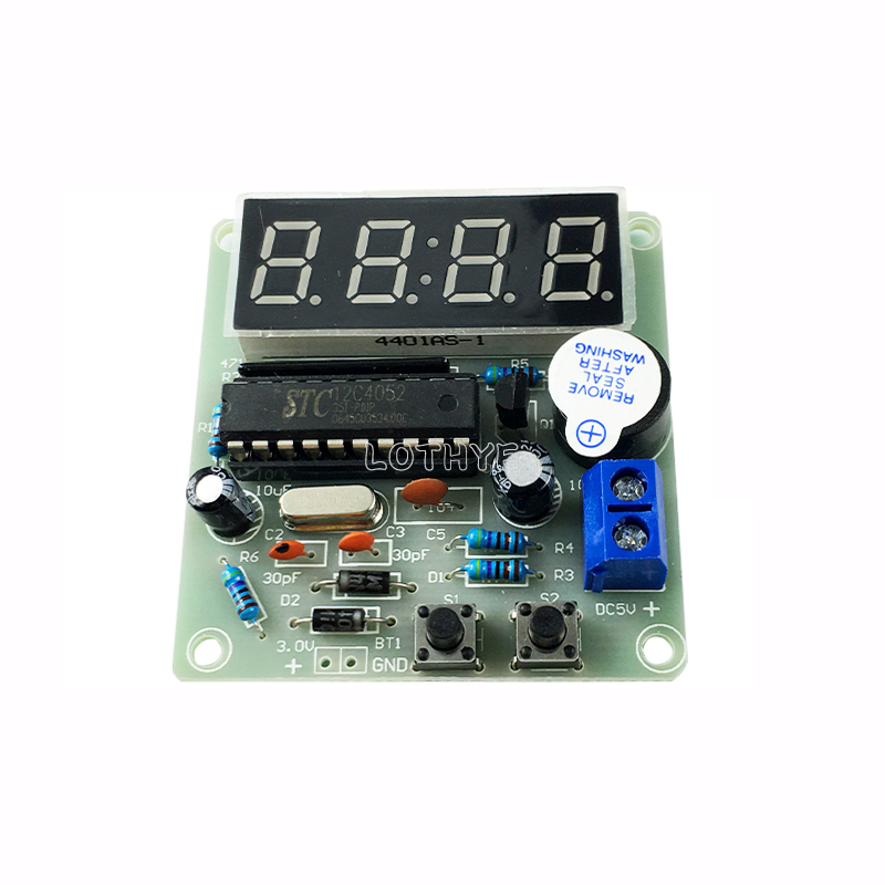 Kit electrónico DIY LED 4 relo - Diy Electronics Youtube reseña y precio