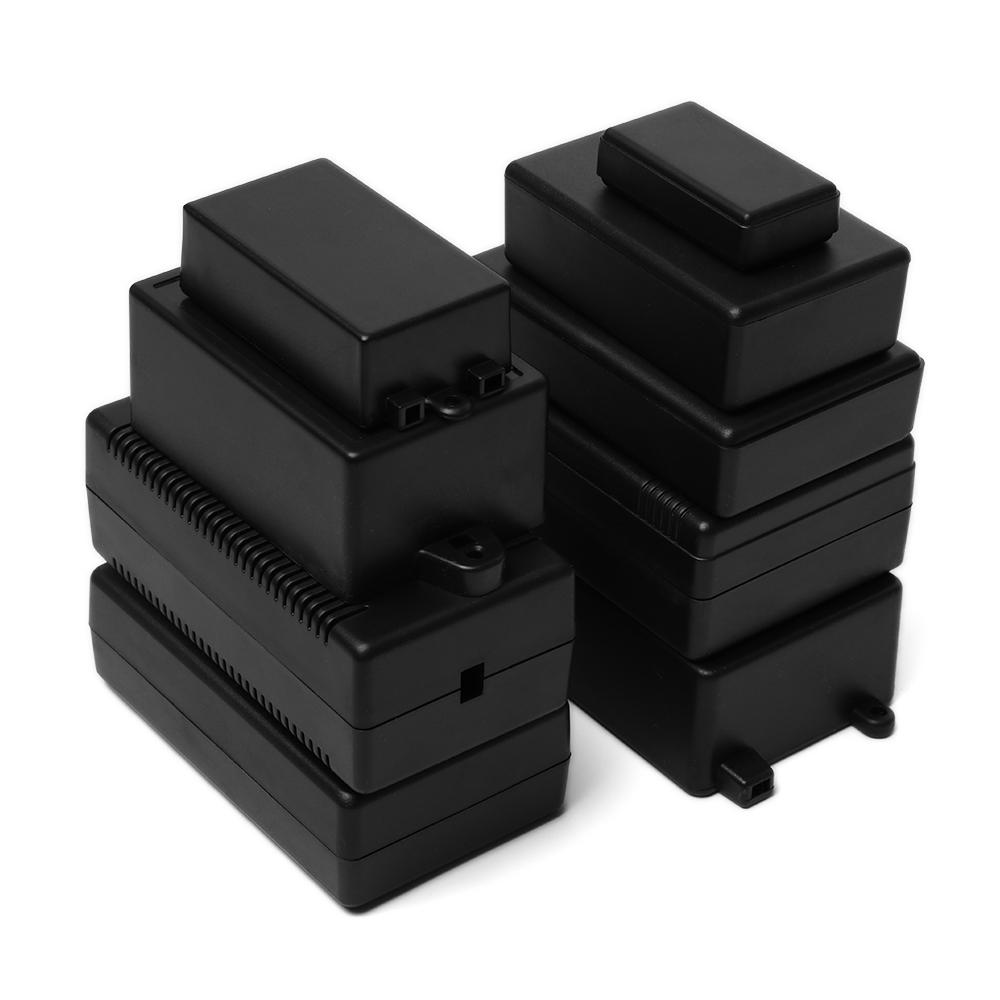 Carcasa de plástico negro impe - Diy Electronics Box reseña y precio