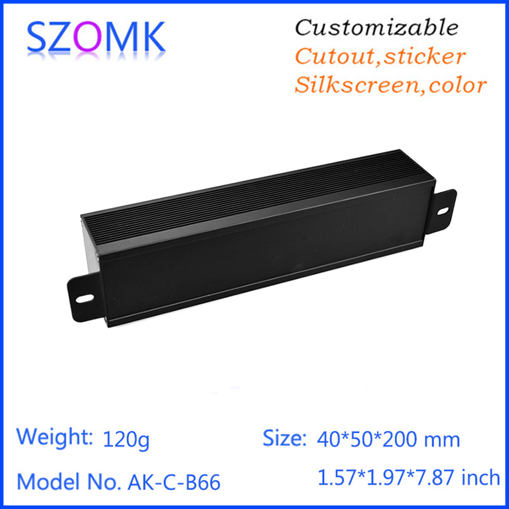 Caja de aluminio de 40x50x200m - Diy Box Electronics Mall reseña y precio