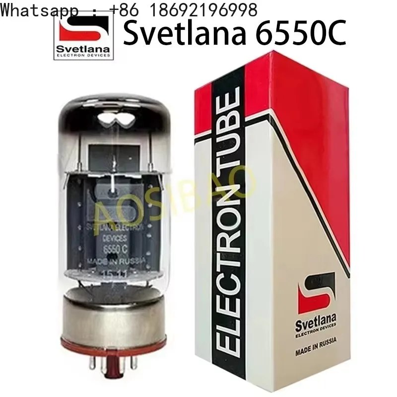 SVETLANA 6550 6550C Tubo de va - Diy Electronics Youtube reseña y precio