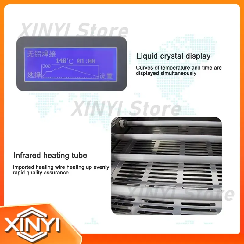 Horno de soldadura por reflujo - Diy Electronics Spot Welder reseña y precio