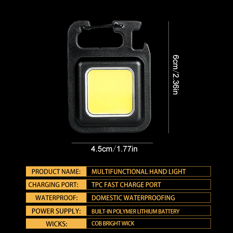 Mini Linterna COB Súper Brilla - Diy Lamp Electronics reseña y precio
