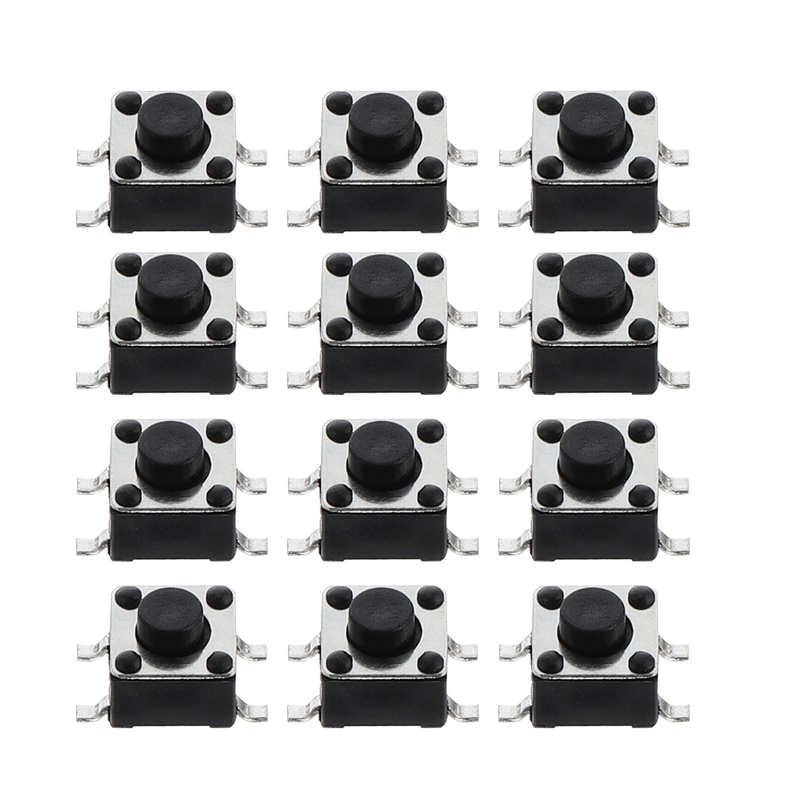 100 piezas de interruptores tá - Push Button Tactile reseña y precio