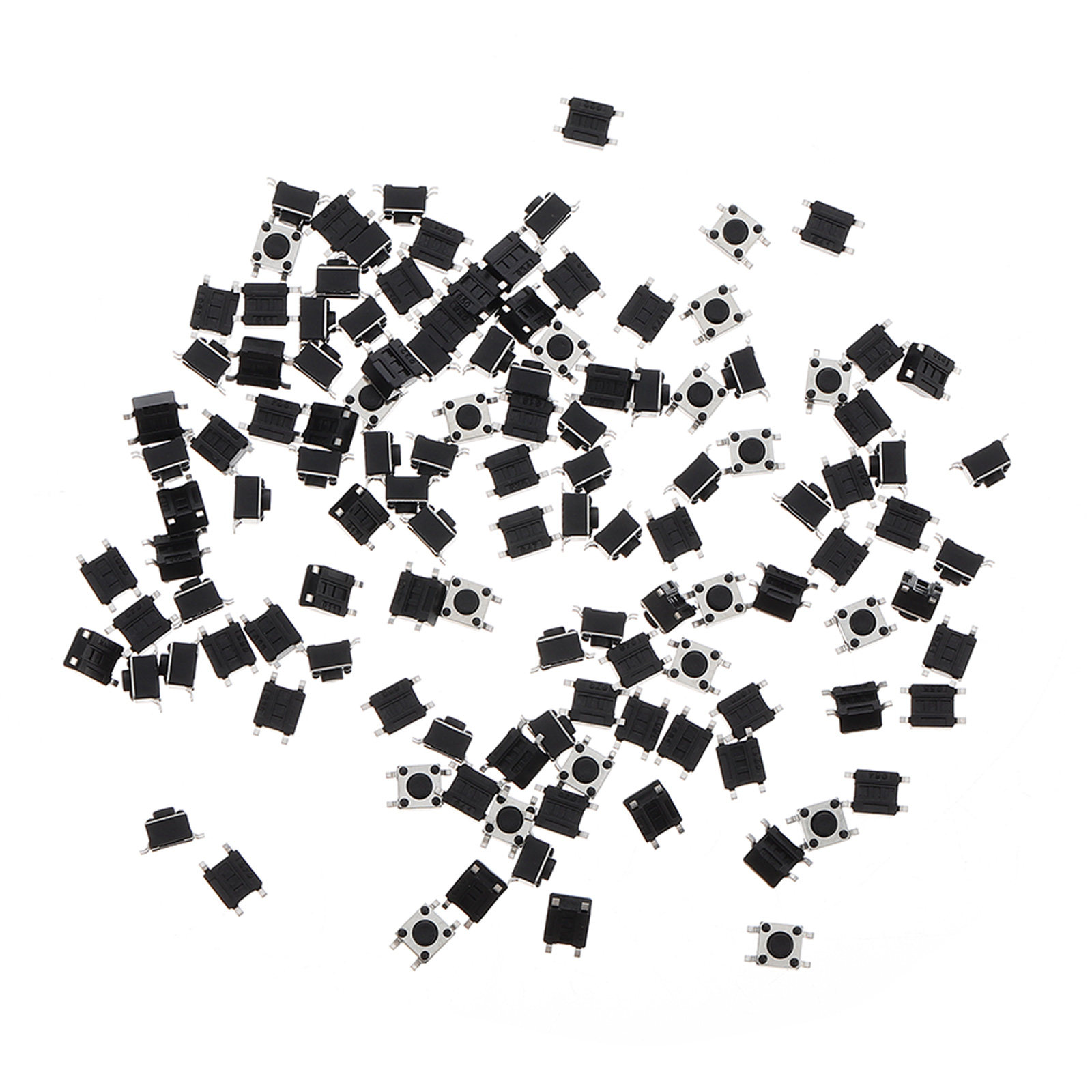 100 piezas de interruptores tá - Push Button Tactile reseña y precio
