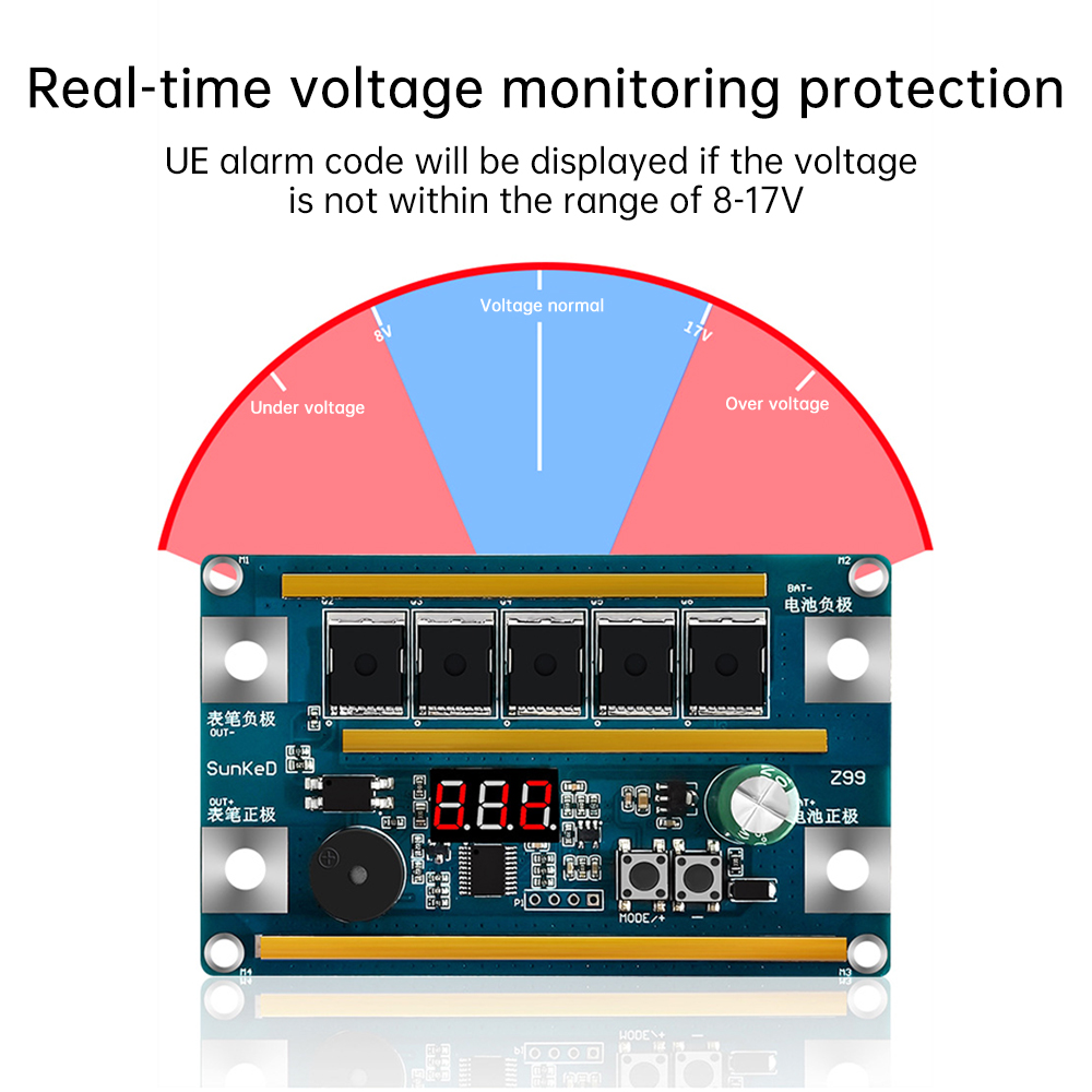 Soldador por puntos Z99 con ba - Diy Electronics Spot Welder reseña y precio